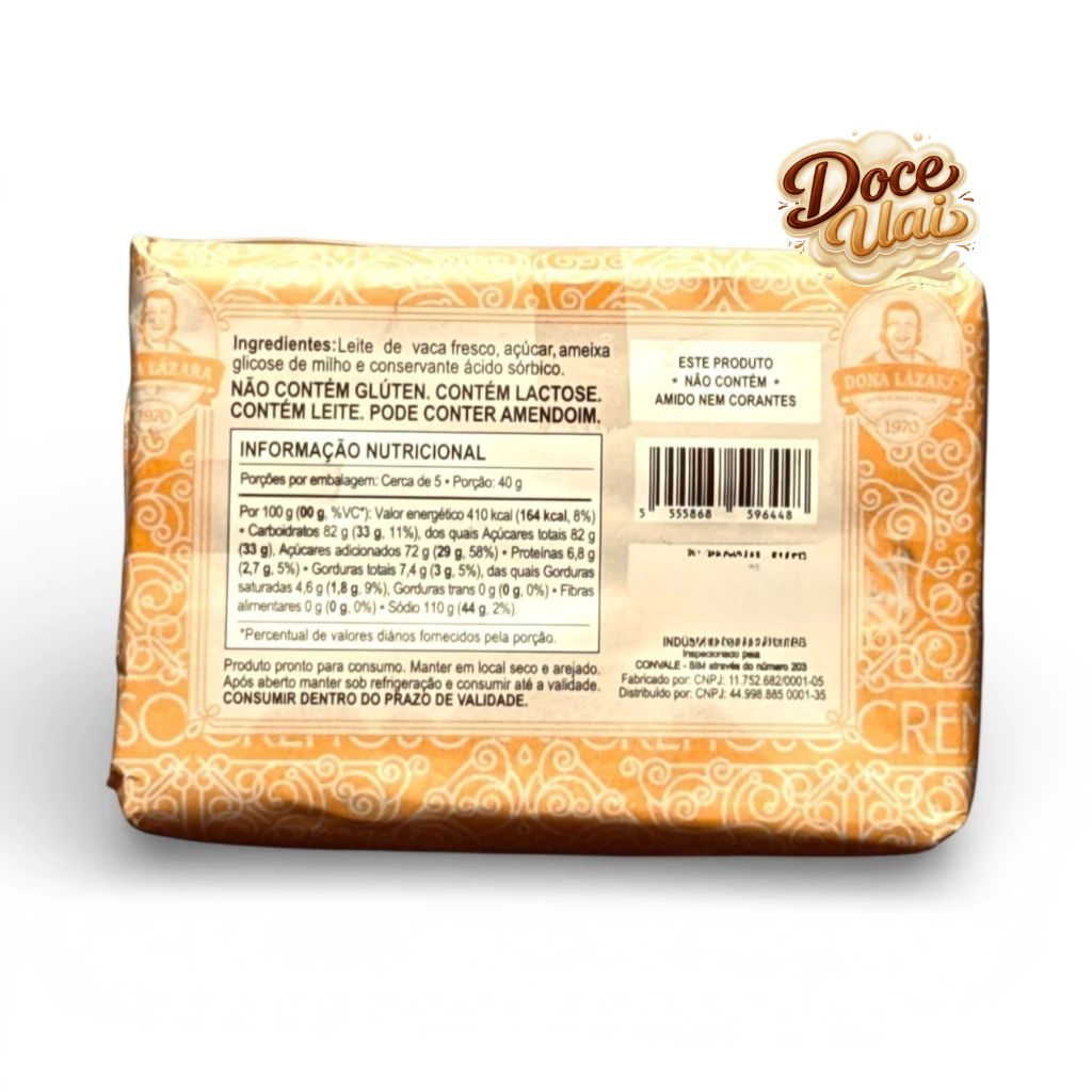 Bala de Doce de Leite com Ameixa - Dona Lázara - 400g - Imagem 2