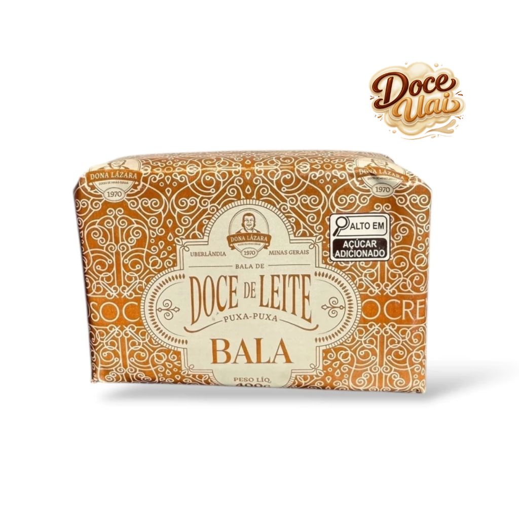 Bala Doce de Leite - Dona Lázara - 400g - Imagem 1