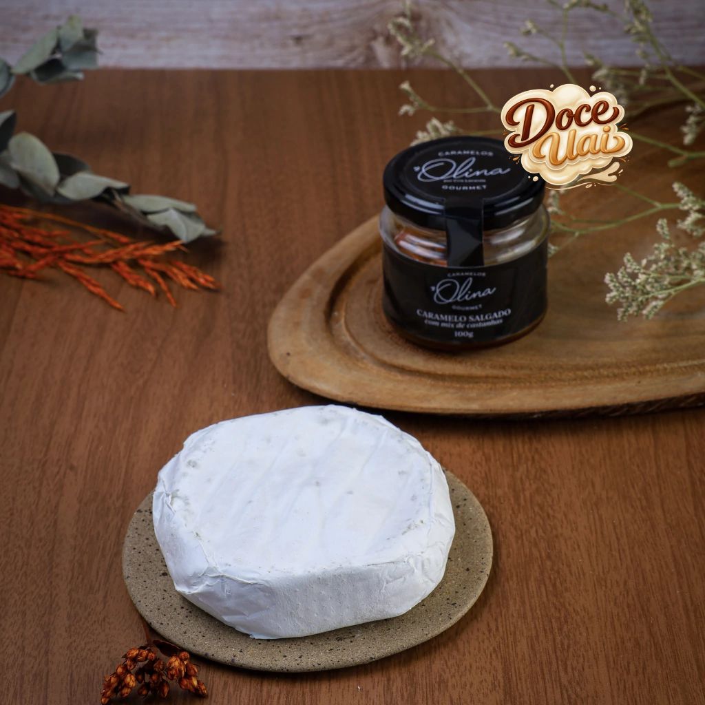 Queijo Bucaneve + Caramelo Salgado e Mix de Nuts - 180g - Imagem 2