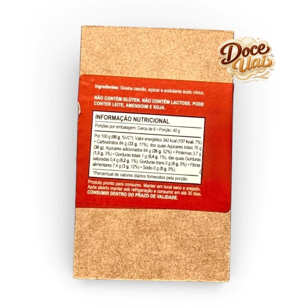 Caixote goiabada cascão - Dona Lázara - 250g - Imagem 2