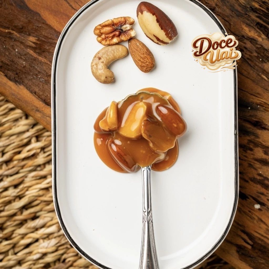 Doce de Caramelo Salgado com Castanhas Selecionadas - 100g - Imagem 2