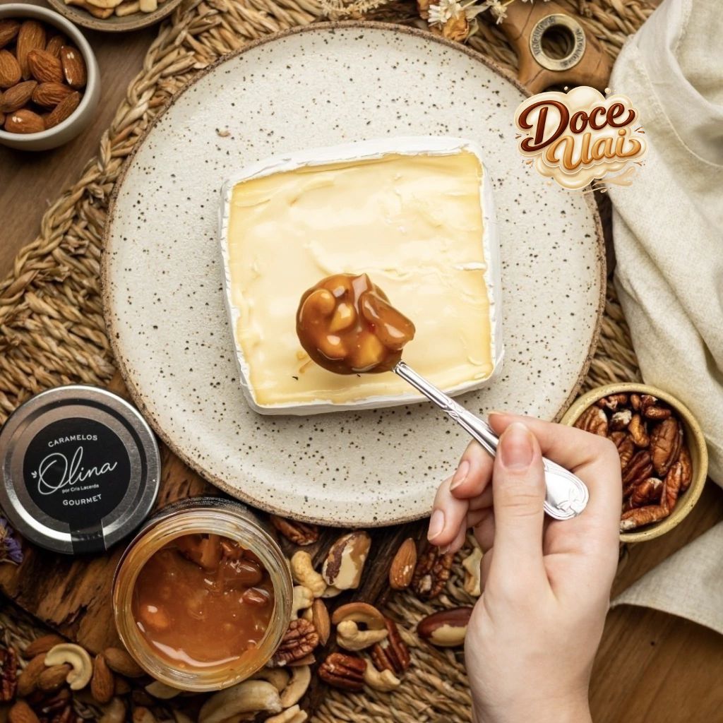 Doce de Caramelo Salgado com Castanhas Selecionadas - 100g - Imagem 3