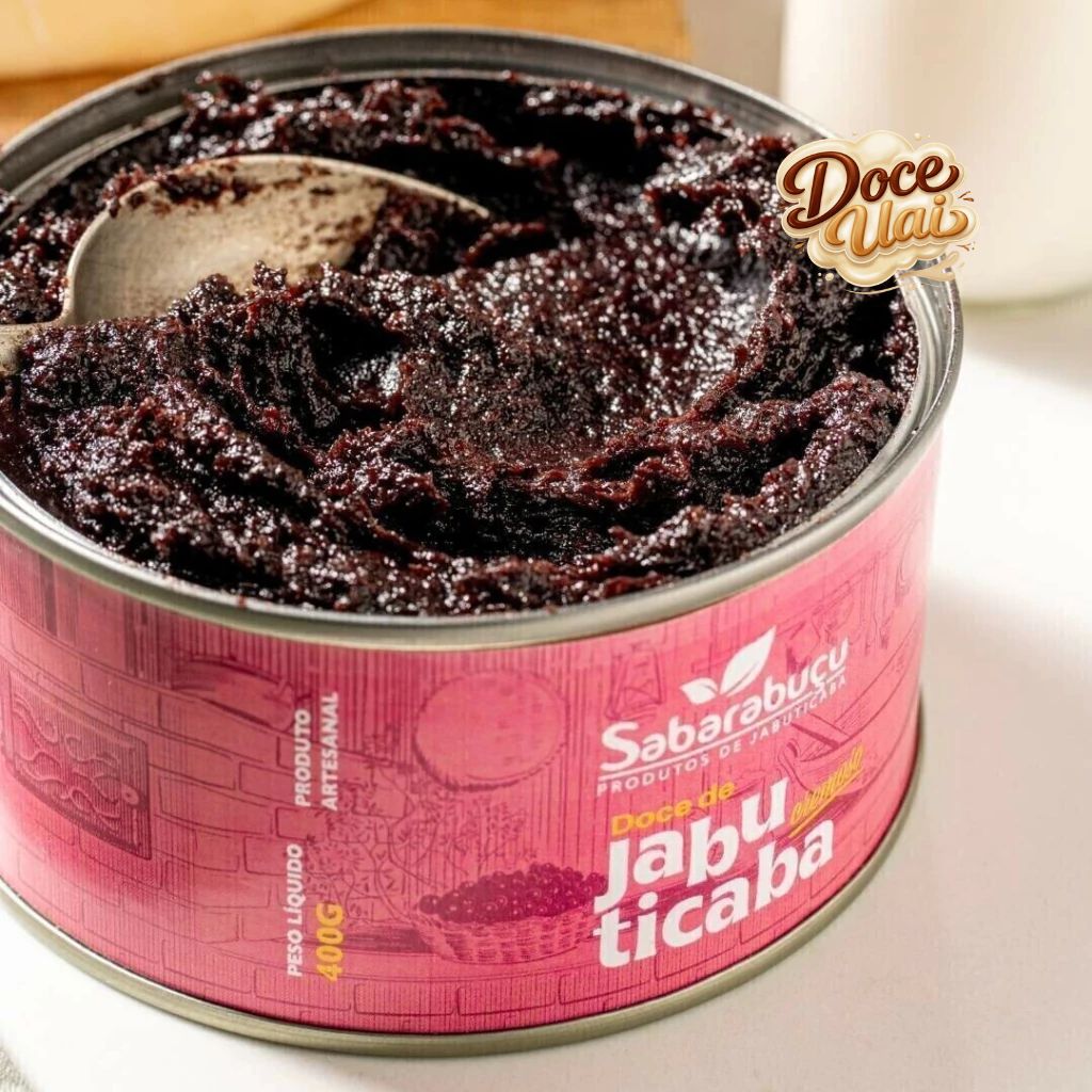 Creme de Jabuticaba Artesanal - 400g - Imagem 1