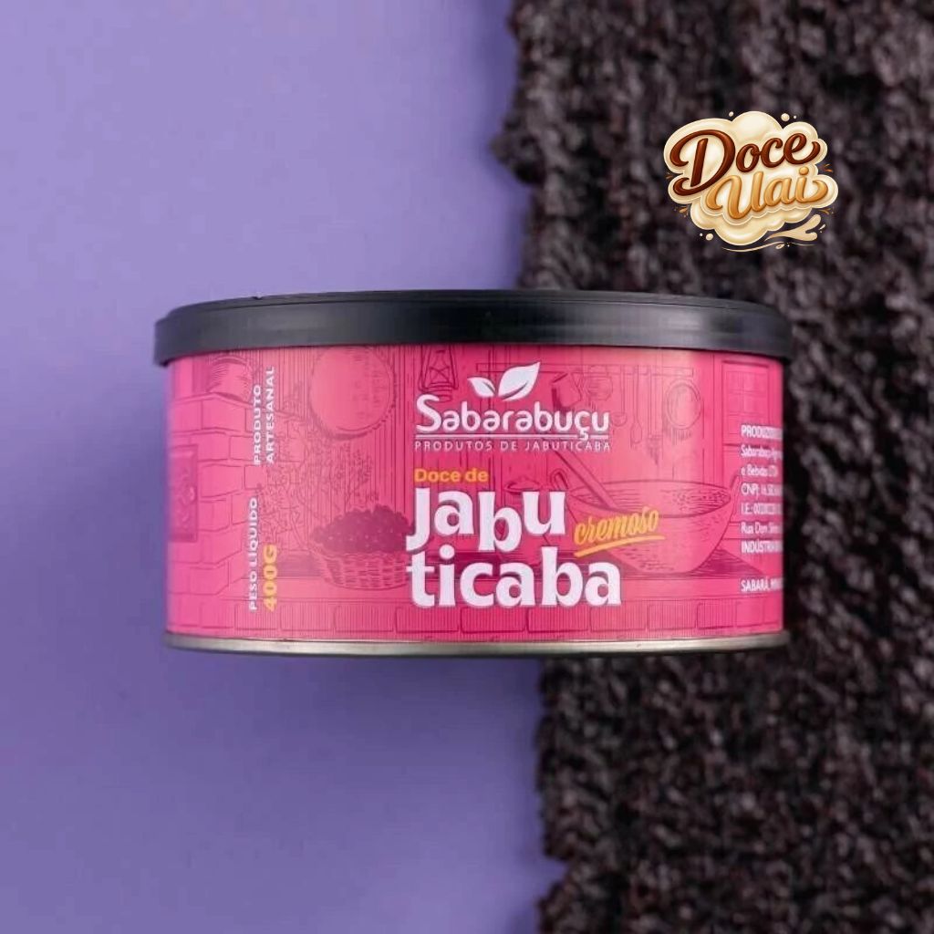 Creme de Jabuticaba Artesanal - 400g - Imagem 2