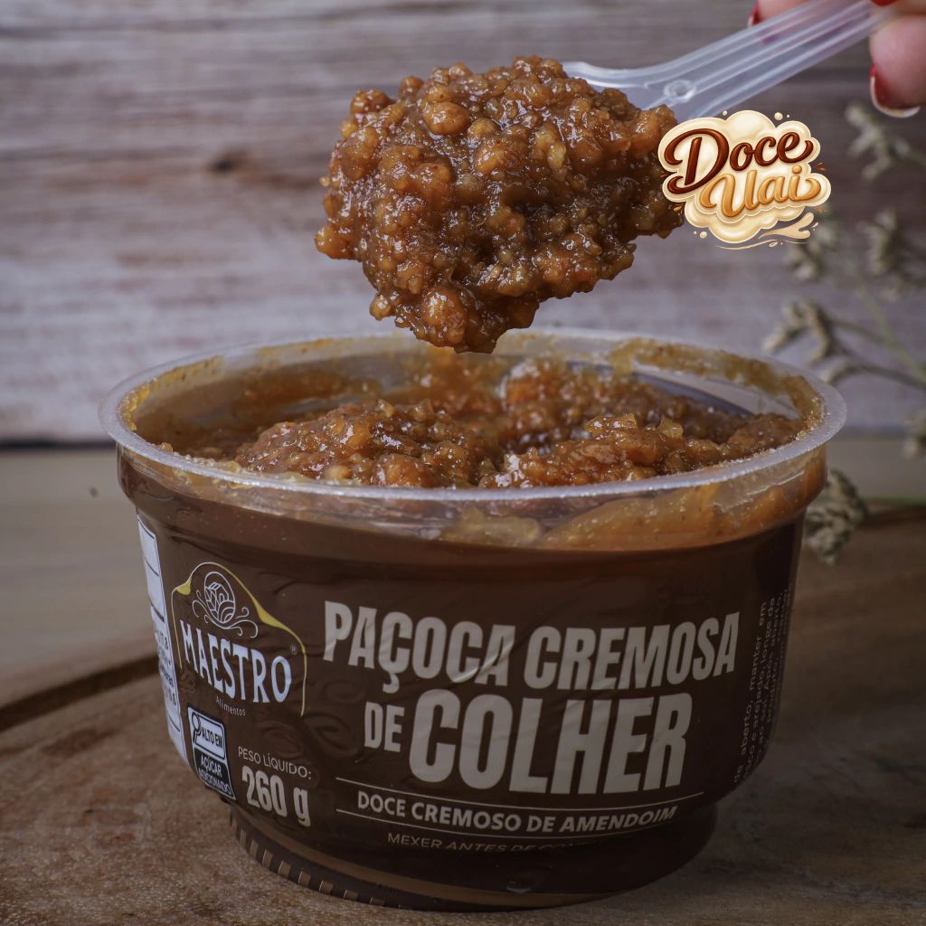 Creme de Paçoca para Comer de Colher - 260g - Imagem 1