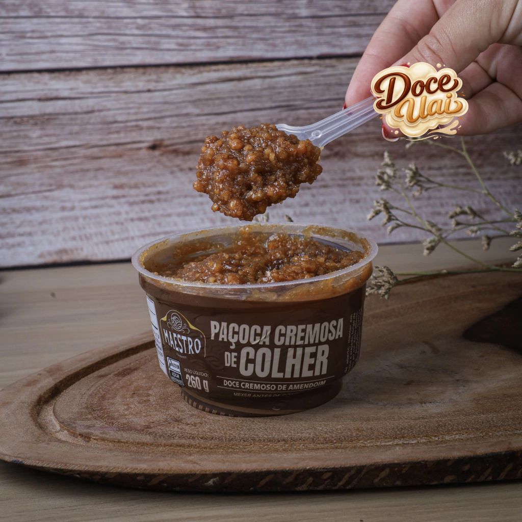 Creme de Paçoca para Comer de Colher - 260g - Imagem 2