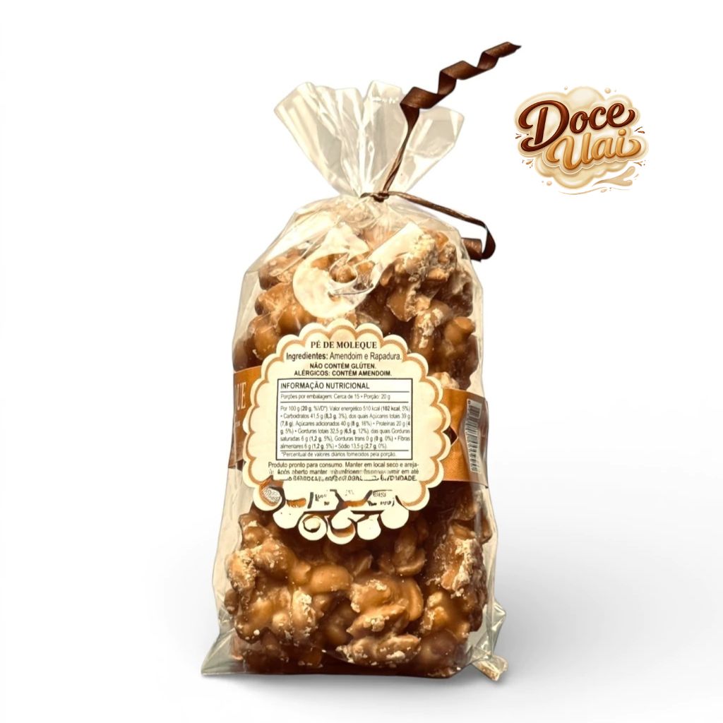 Pé de moleque - Dona Lázara - 300g - Imagem 2