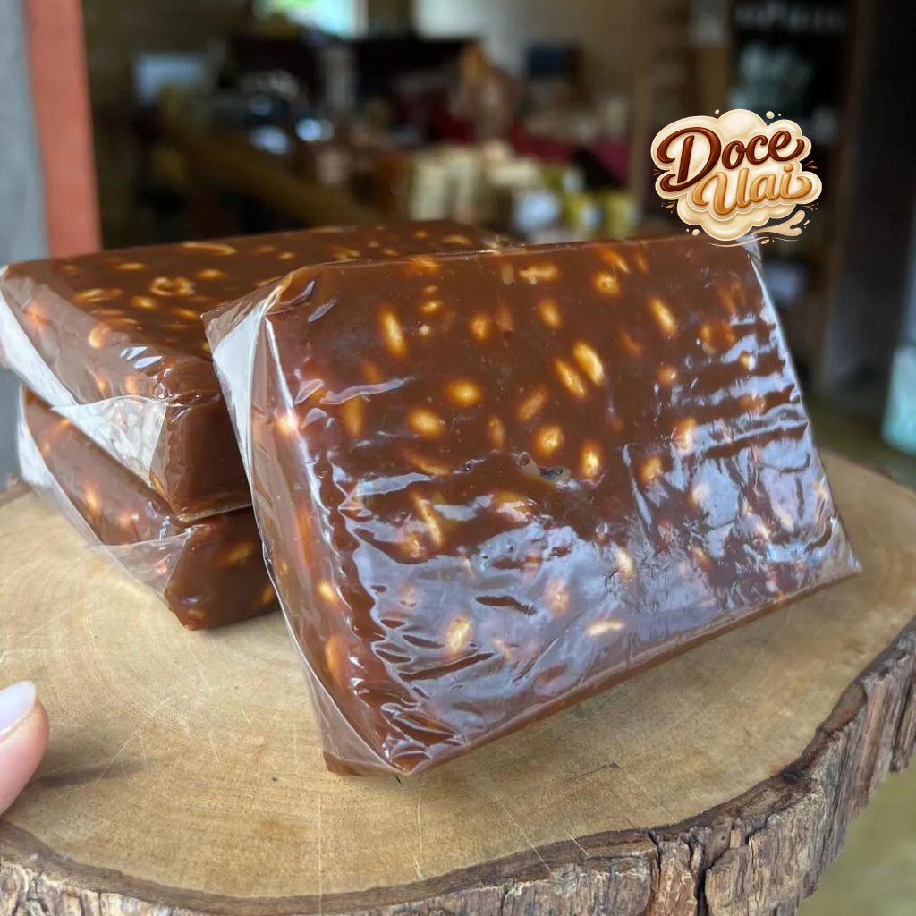 Pingo de Leite com Amendoim - Doces Gigantes - 400g - Imagem 1