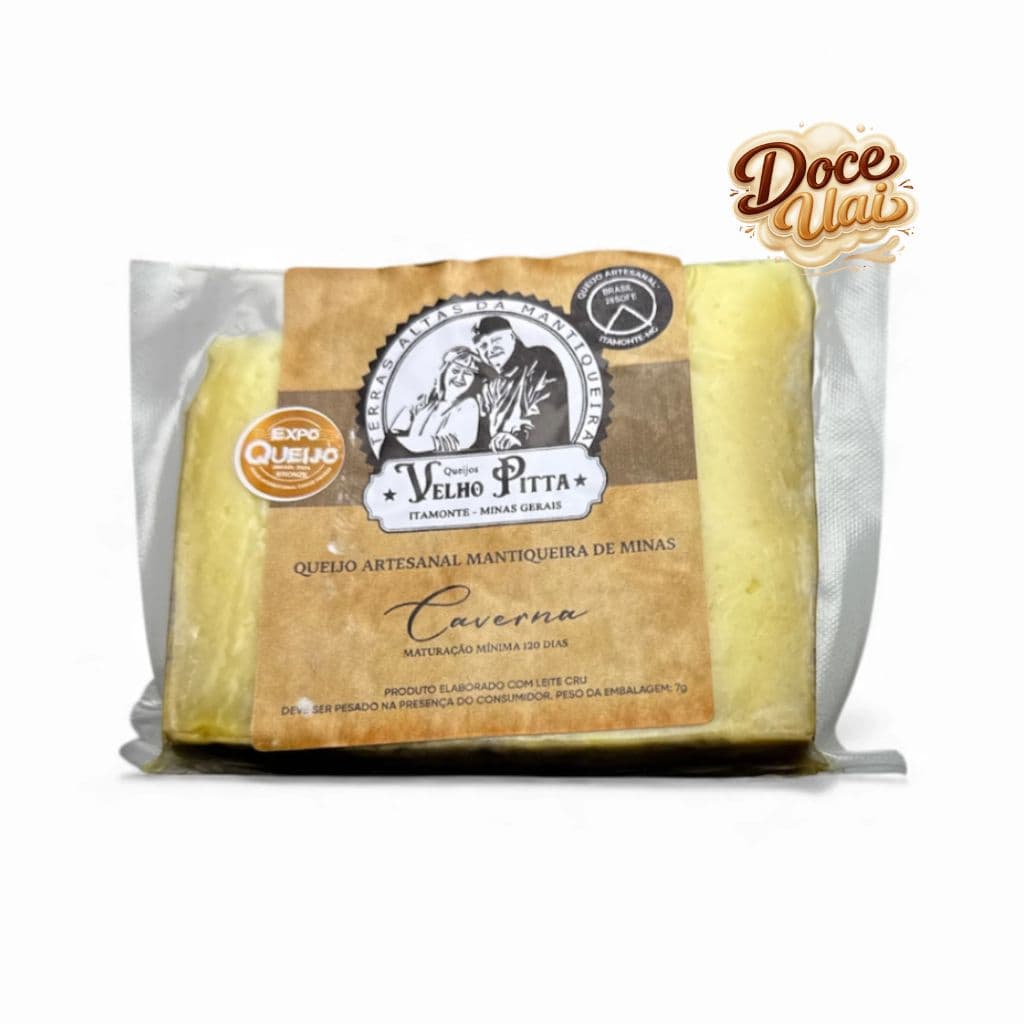 Queijo artesanal caverna - Velho Pitta