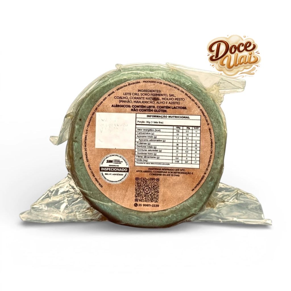 Queijo artesanal esmeralda - Velho Pitta - 500g - Imagem 2