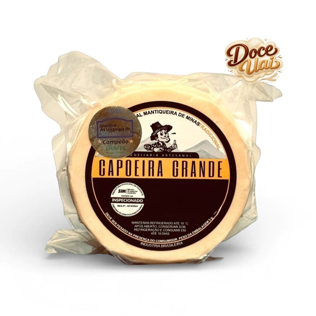 Queijo artesanal tradicional - Capoeira Grande